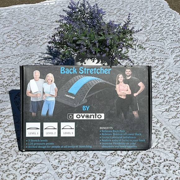 NIB Back Stretcher w/3 Stretch Levels, 139 Pressure Points - Picture 3 of 16